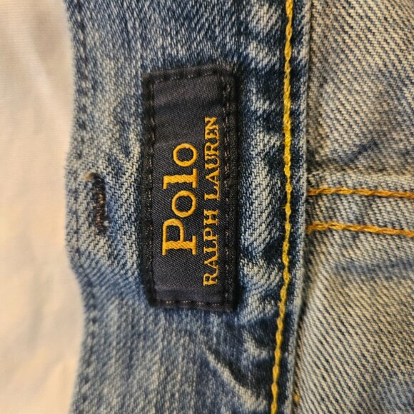 Ralph Lauren Polo Jeans – Hampton Relaxed Straight – Medium Blue – Size 34x30 - Picture 4 of 6